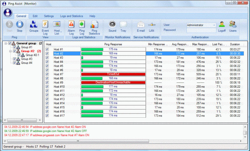 Ping Assist Pro Screenshot